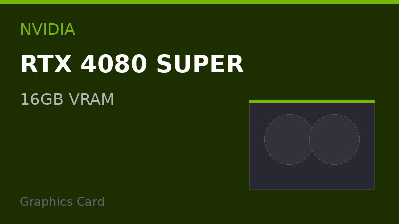 NVIDIA RTX 4080 SUPER